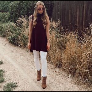 Jessica Simpson suede booties